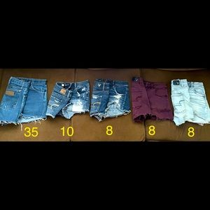 American Eagle & Wrangler Shorts